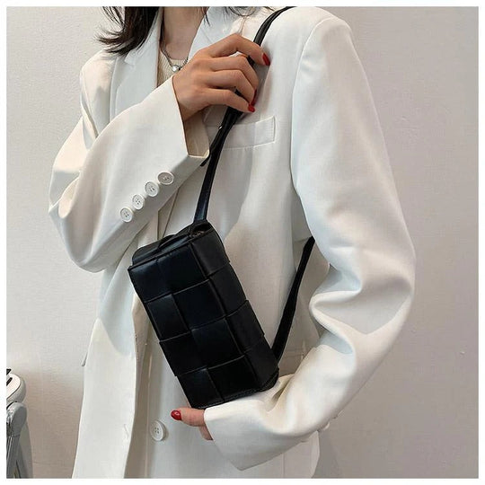 Alyssa - Stylish Charm Leather Belt Bag