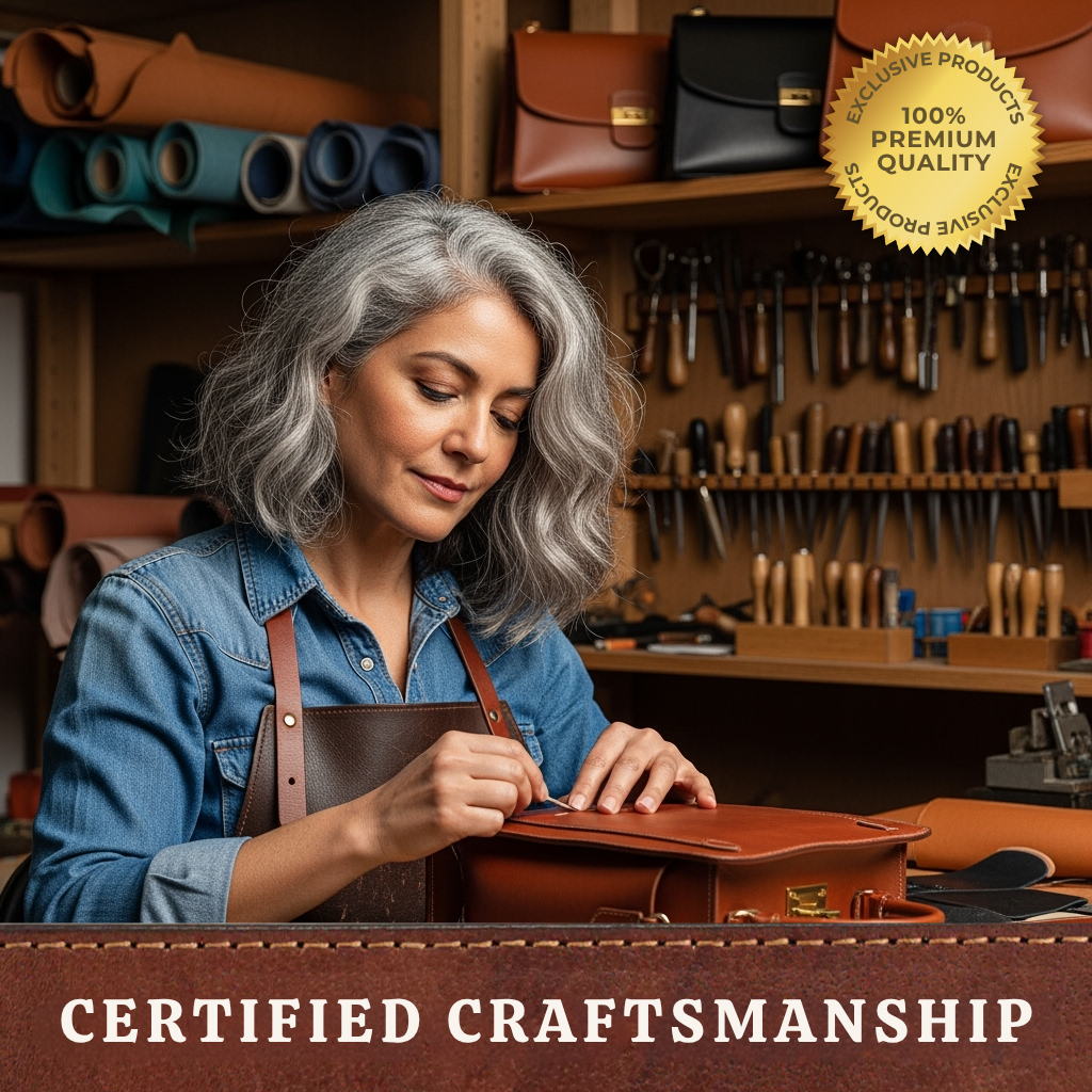 Evelyn - Everyday Elegance 4-Piece Leather Bag Set