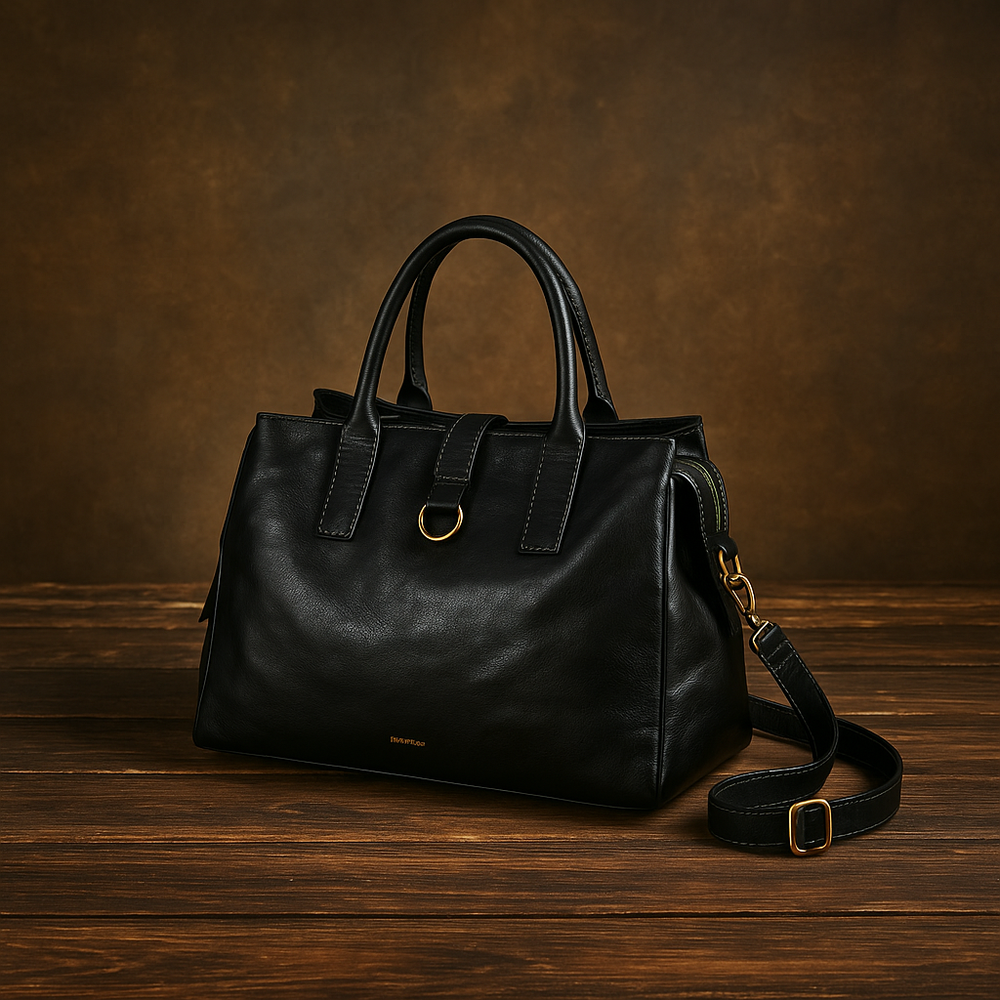 Frances - Refined Estate Leather Weekender Bag