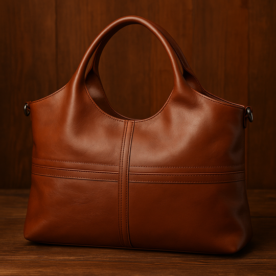 Virginia - Chic Essential Leather Handbag