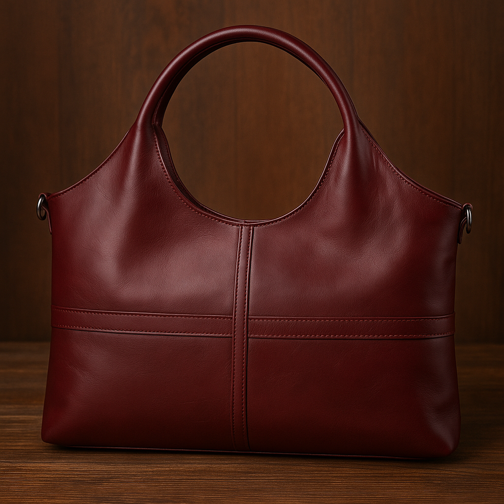Virginia - Chic Essential Leather Handbag