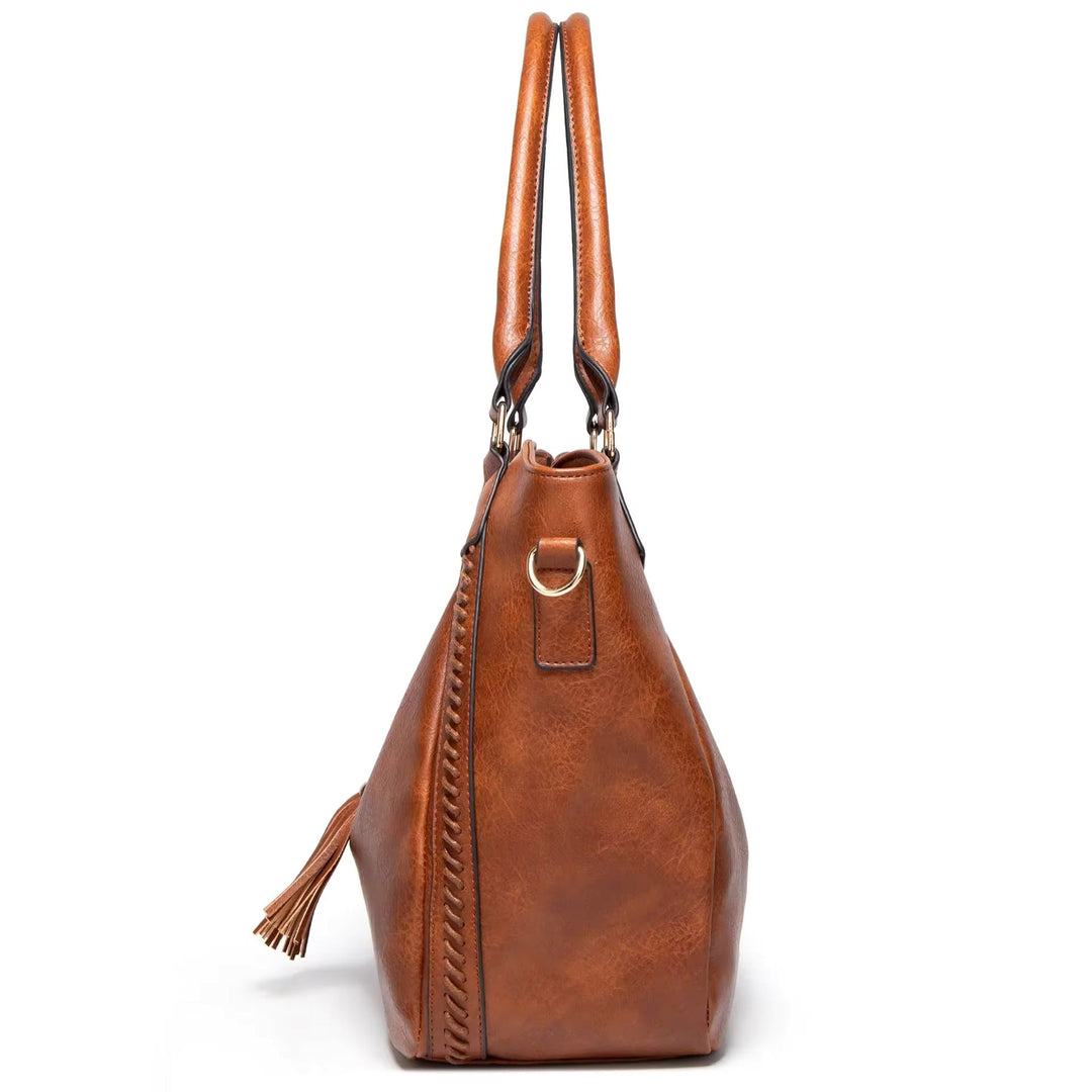 Vera - Elegant Sophistication Leather Schoulder Bag