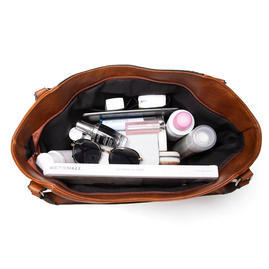 Vera - Elegant Sophistication Leather Schoulder Bag