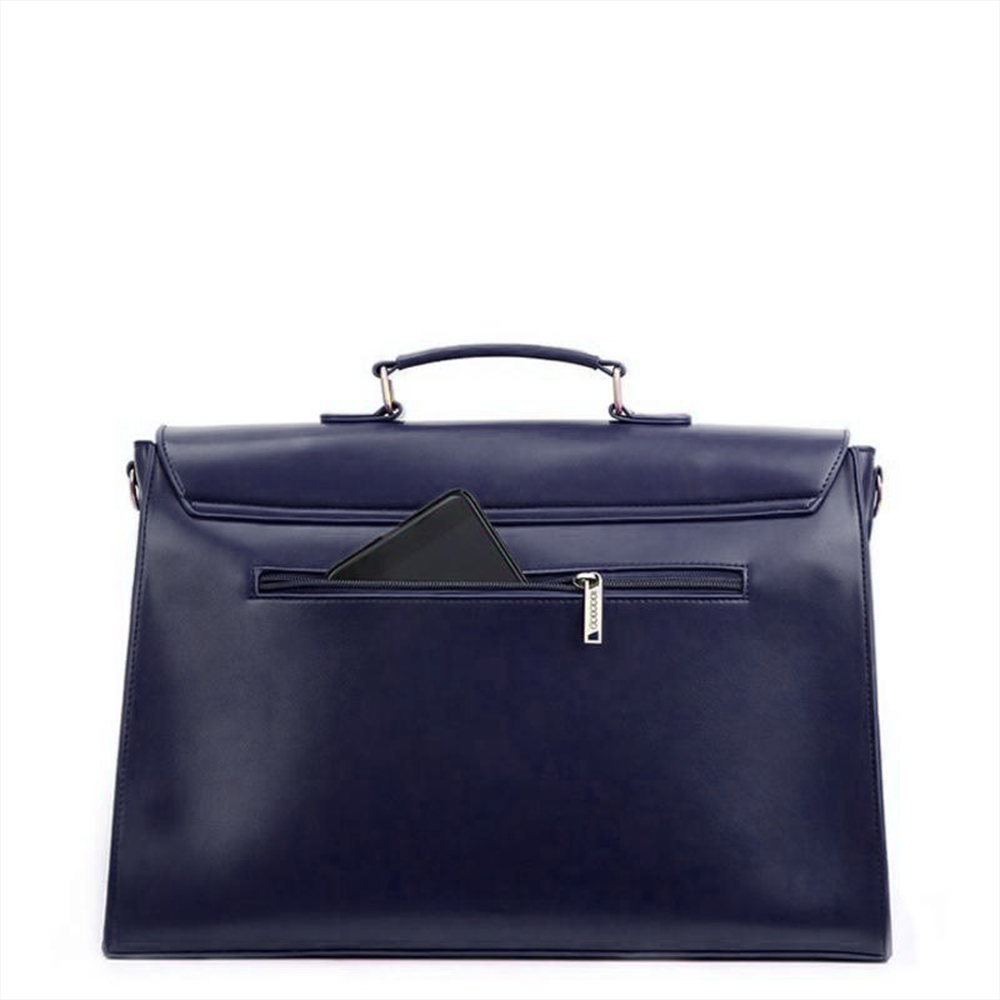 Esther - Elegant Modernist Leather Satchel