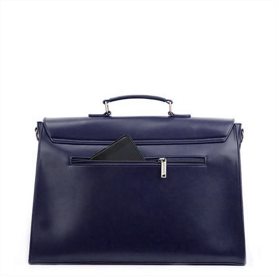 Esther - Elegant Modernist Leather Satchel
