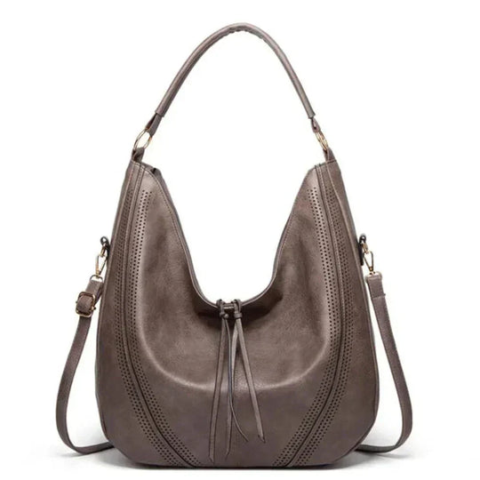 Audrey - Classic Versatility Leather Handbag