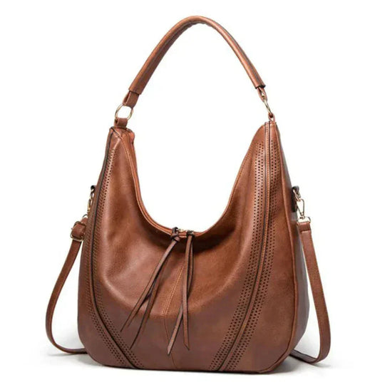 Audrey - Classic Versatility Leather Handbag