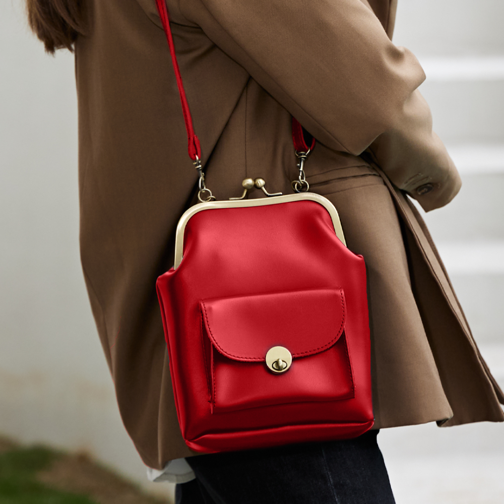 Edna - Chic Essential Leather Bag