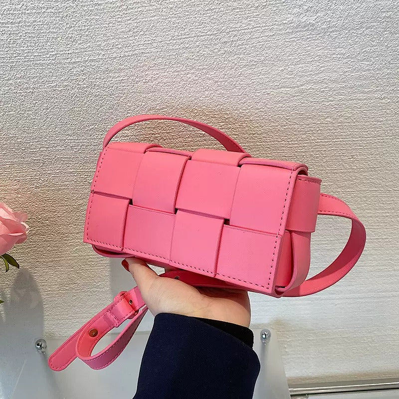 Alyssa - Stylish Charm Leather Belt Bag