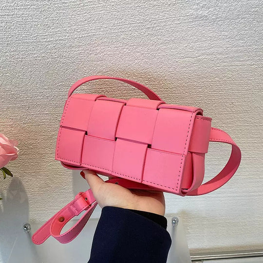 Alyssa - Stylish Charm Leather Belt Bag