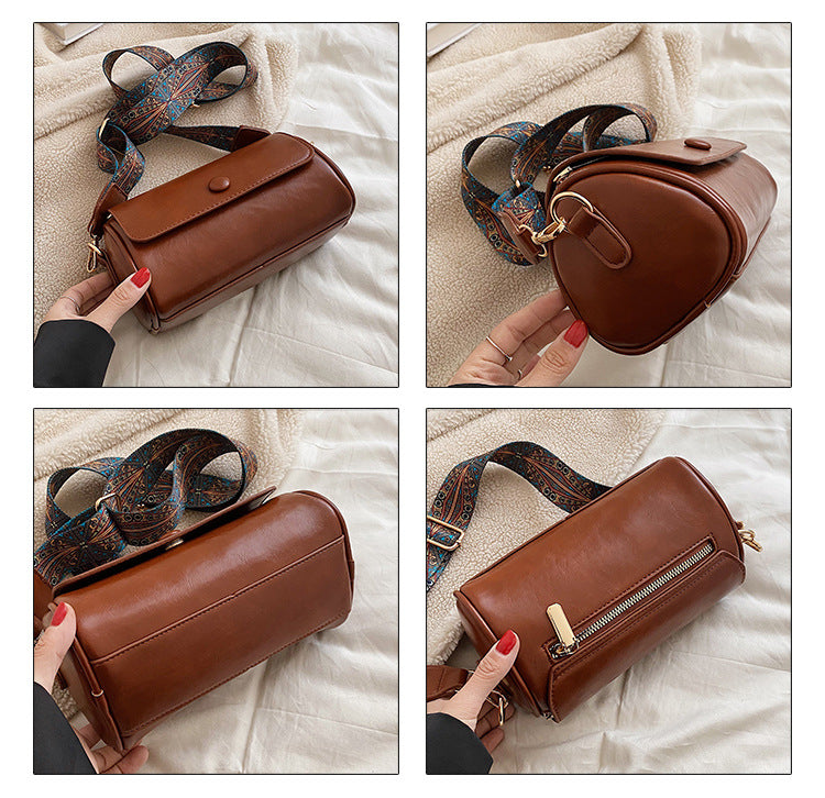 Theresa - Vintage Leather Crossbody Bag