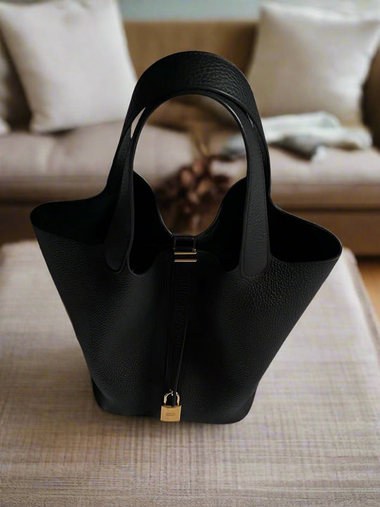 Gertrude - Everlasting Stylish Leather Bucket Bag