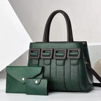 Zoe - Premium 3-Piece Leather Bag Set