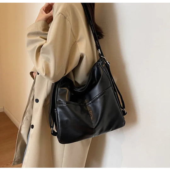 Bonnie - Luxury Statement Leather Convertible Bag