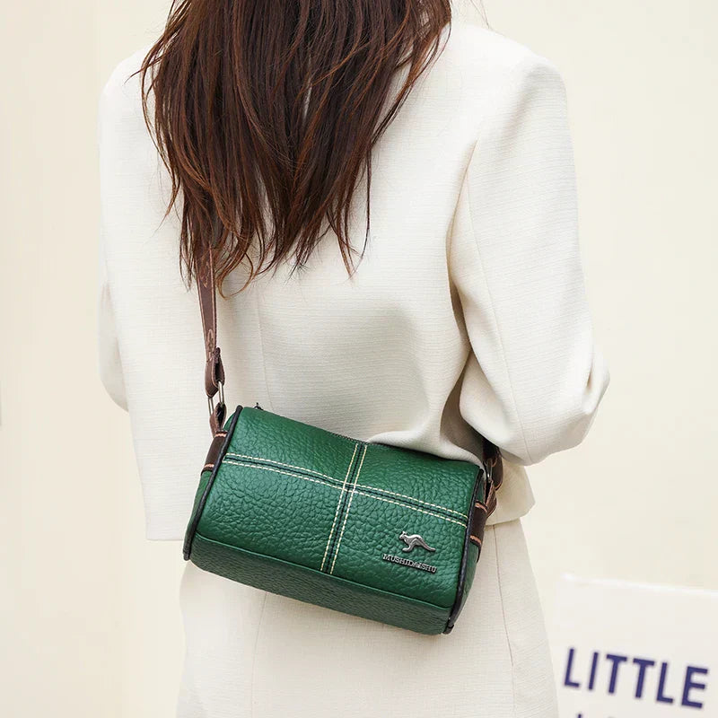 Katherine - Timeless Elegance Leather Shoulder Bag