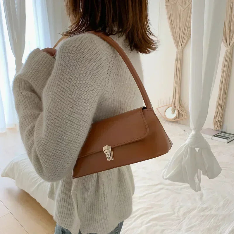 Aria - Luxurious Leather Shoulder Bag