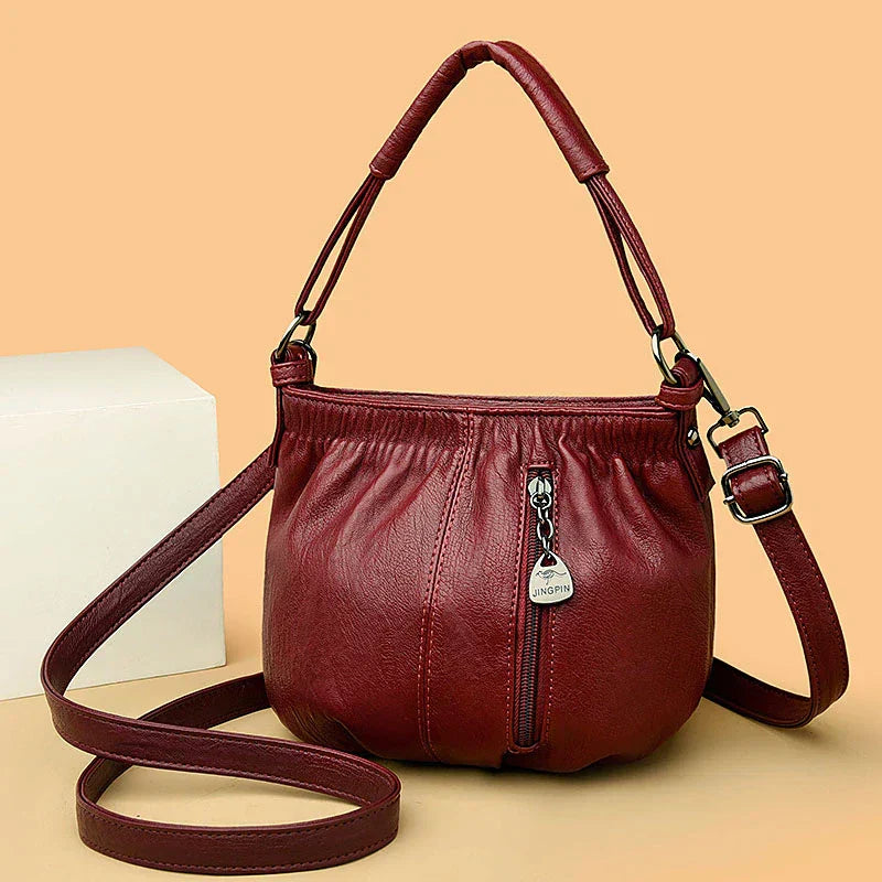 Louise - Vintage Charm Leather Shoulder Bag