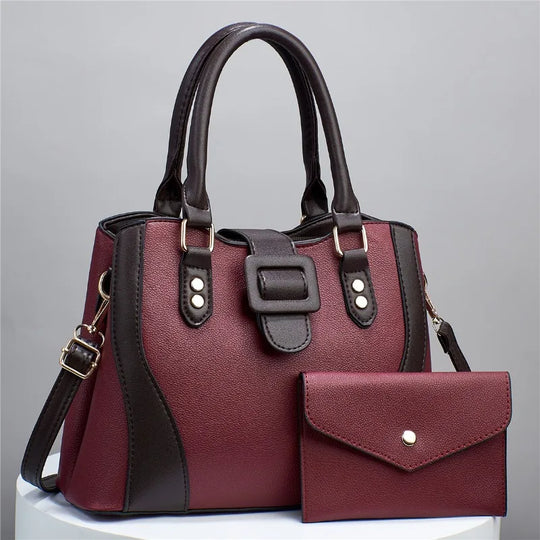 Abigail - Everlasting 2-Piece Leather Bag Set