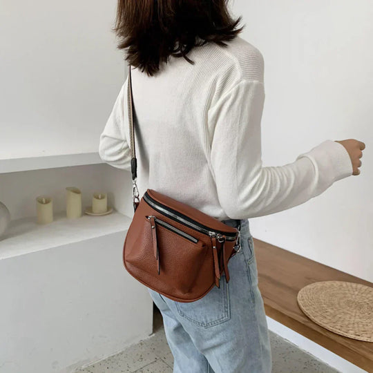 Virginia - Essential Leather Shoulder Bag