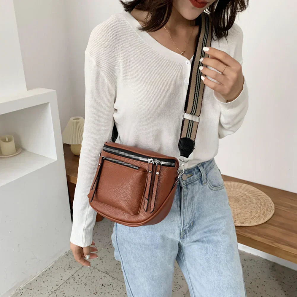 Virginia - Essential Leather Shoulder Bag