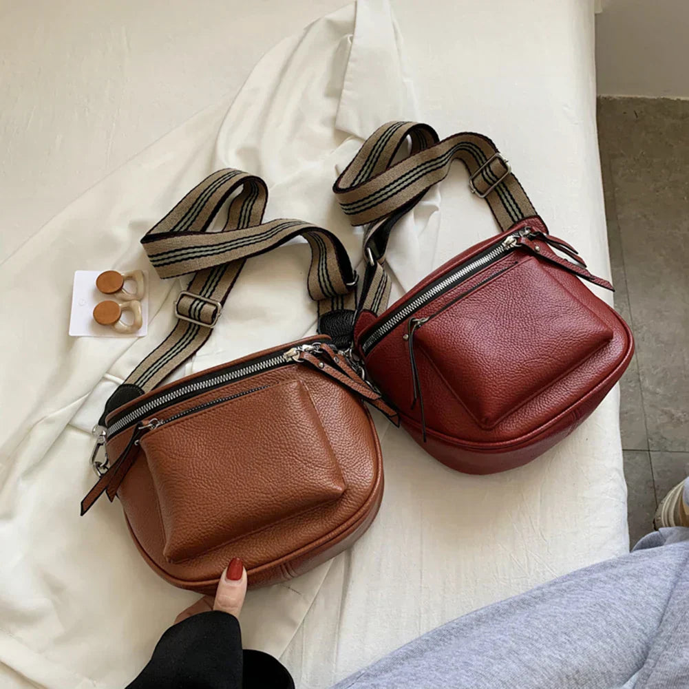 Virginia - Essential Leather Shoulder Bag