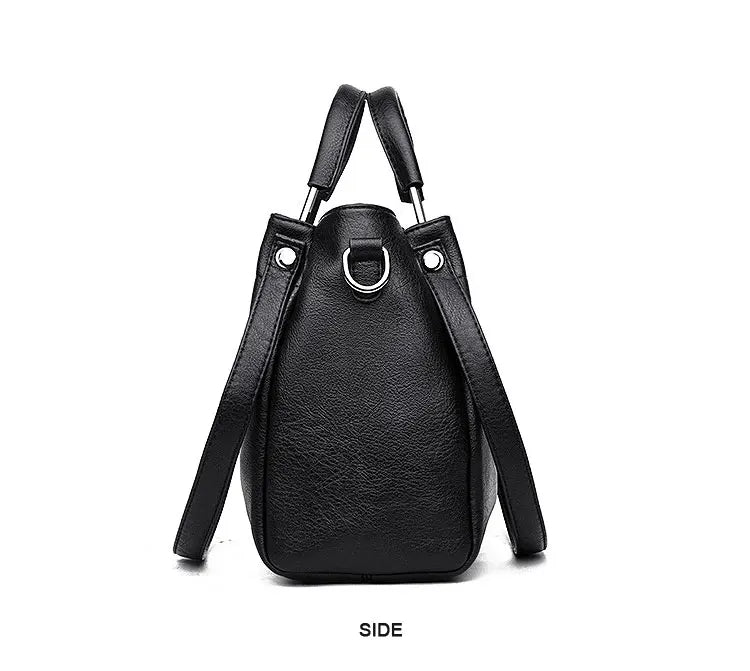 Peyton - Classic Leather Shoulder Bag