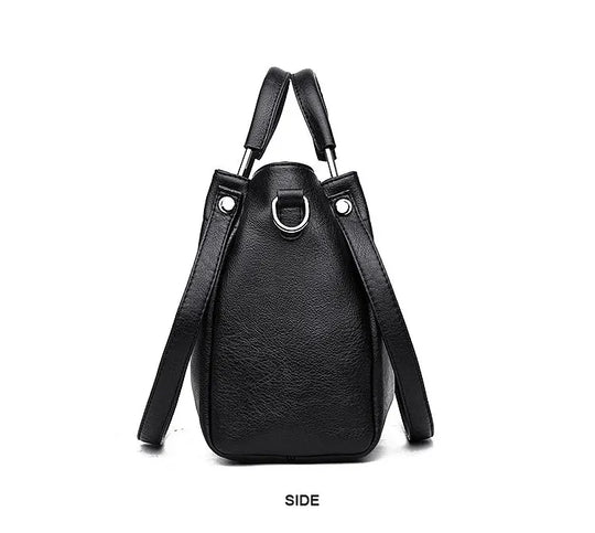 Peyton - Classic Leather Shoulder Bag