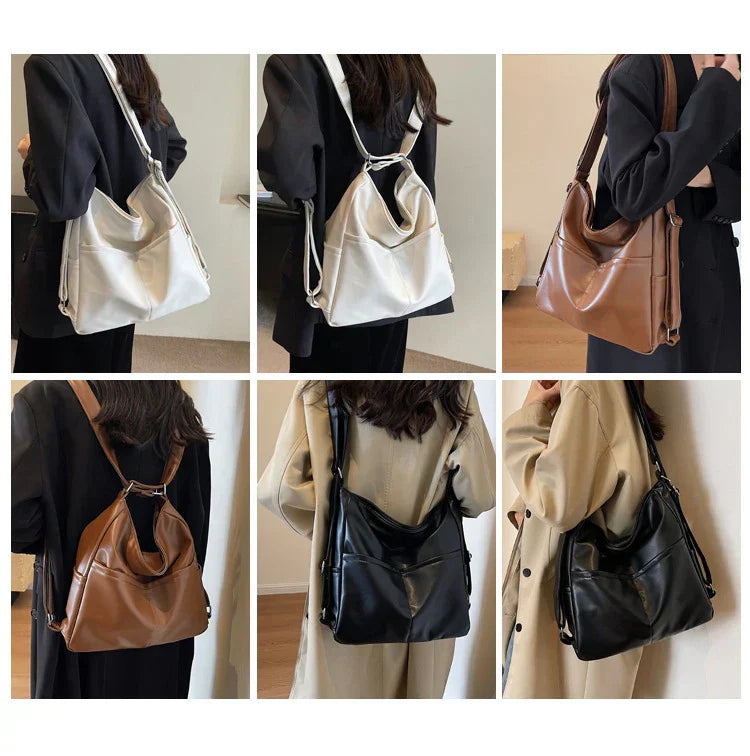 Bonnie - Luxury Statement Leather Convertible Bag