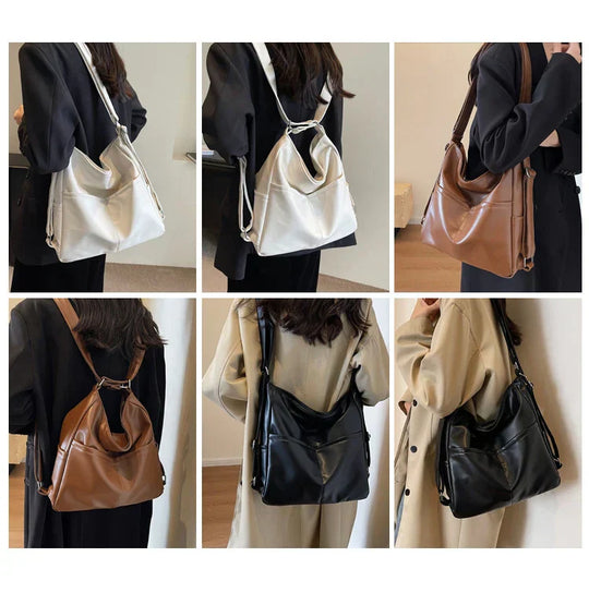 Bonnie - Luxury Statement Leather Convertible Bag