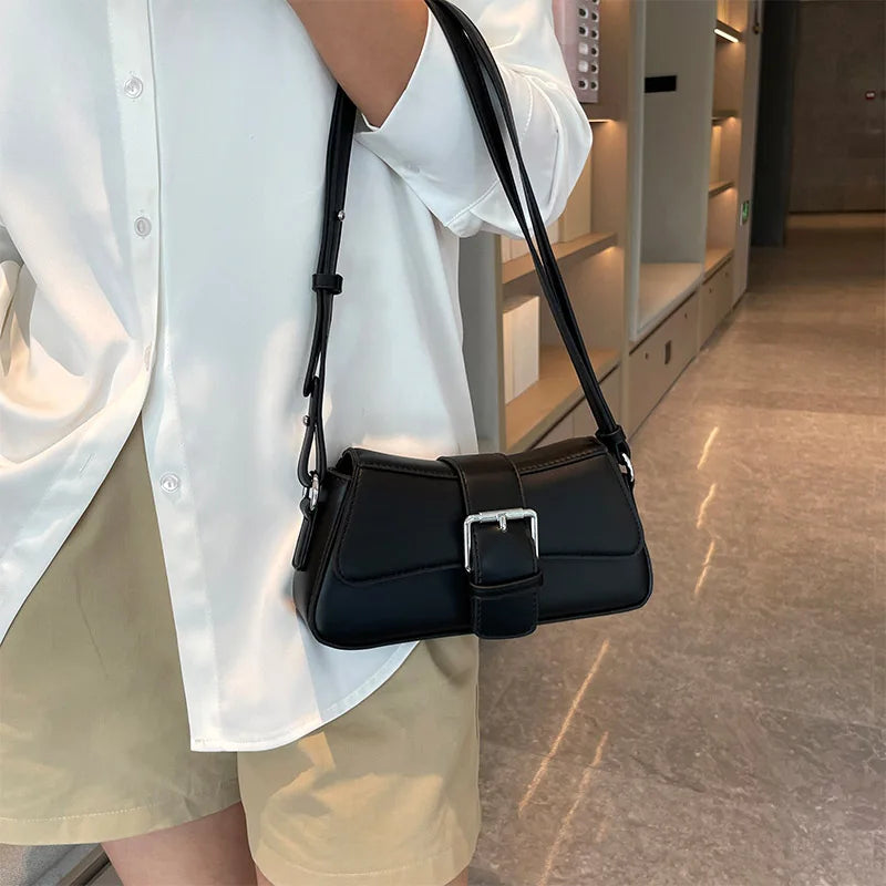 Lily - Stylish Leather Crossbody Bag