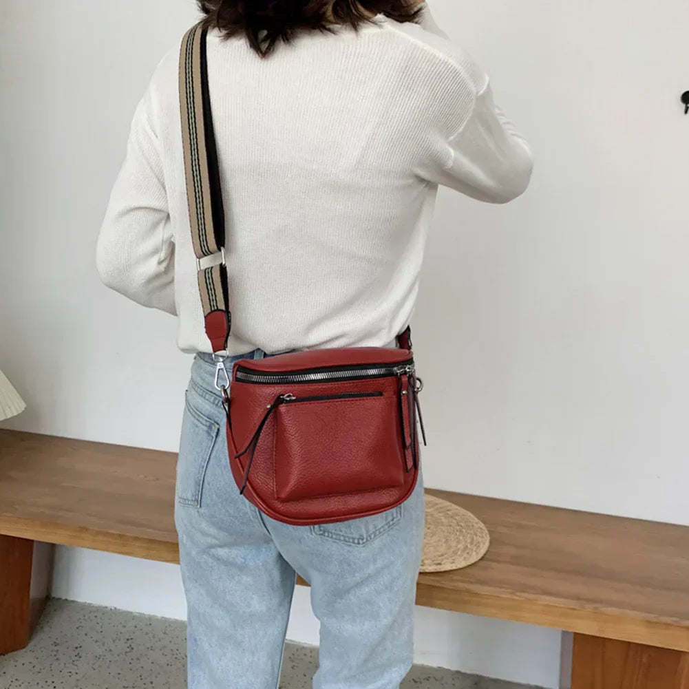 Virginia - Essential Leather Shoulder Bag