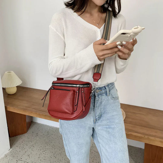 Virginia - Essential Leather Shoulder Bag