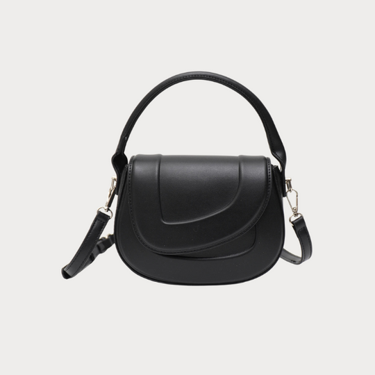 Charlotte - Statement Leather Saddle Bag