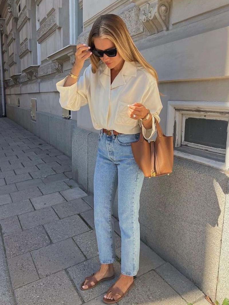 Gertrude - Everlasting Stylish Leather Bucket Bag