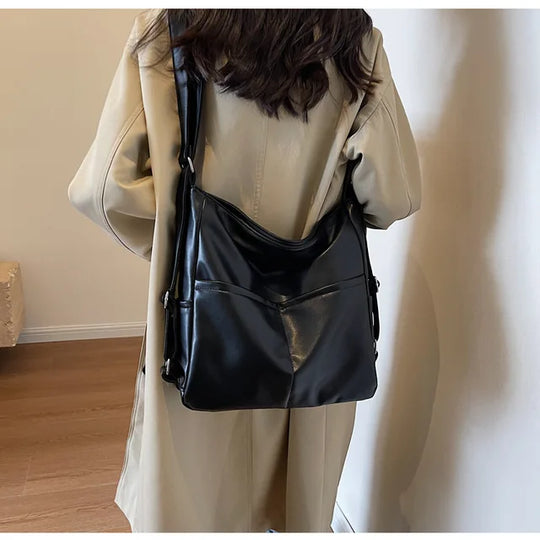 Bonnie - Luxury Statement Leather Convertible Bag