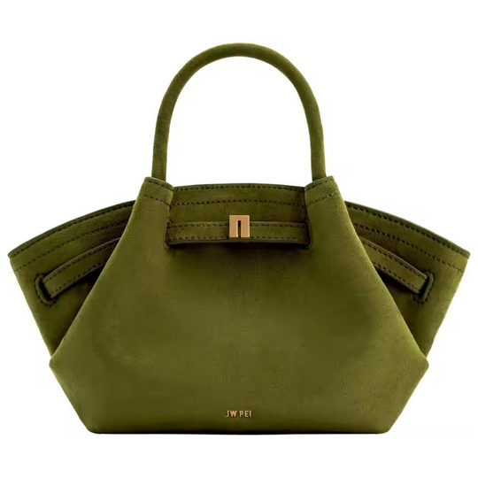 Agnes - Classic Vintage Suede Leather Bag