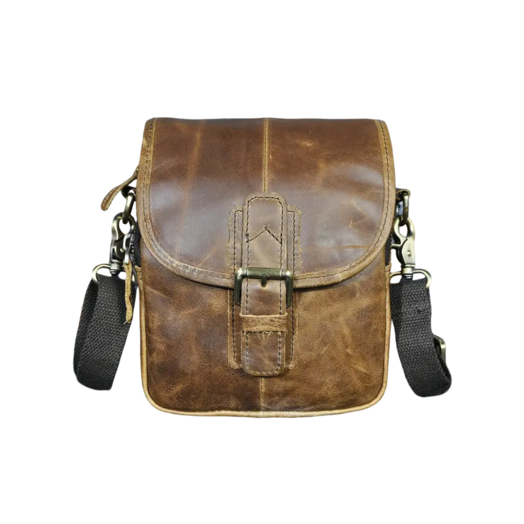 Sharon - Luxurious Essential Leather Shoulder Bag
