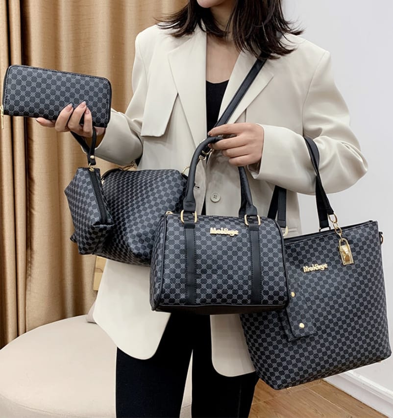 Harper - Prestige 6-Piece Leather Bag Set