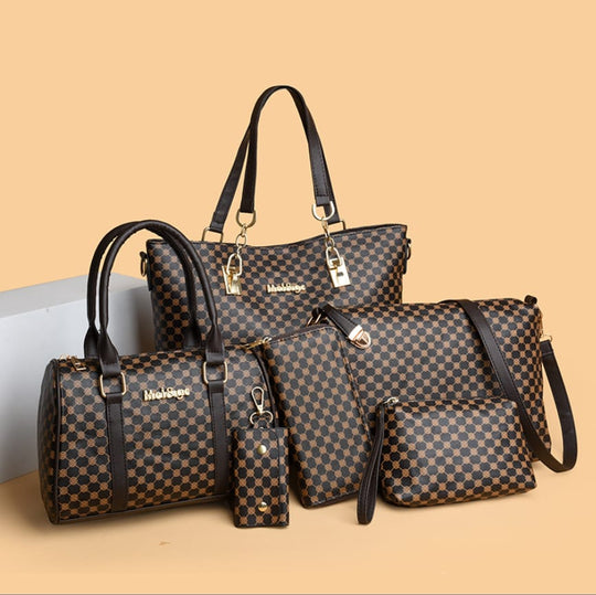 Harper - Prestige 6-Piece Leather Bag Set