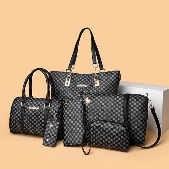 Harper - Prestige 6-Piece Leather Bag Set