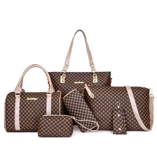 Harper - Prestige 6-Piece Leather Bag Set