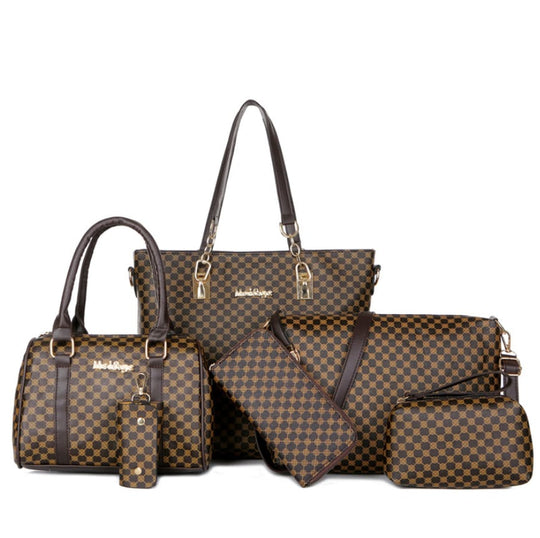 Harper - Prestige 6-Piece Leather Bag Set