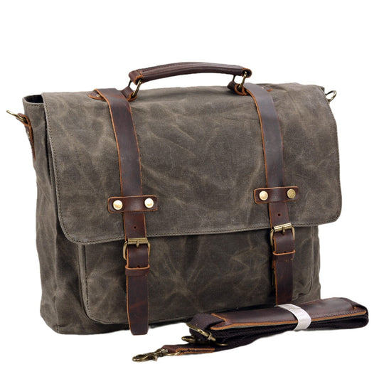 Ruth - Timeless Statement Leather Messenger Bag