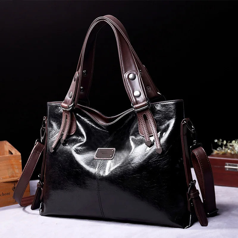 Ella - Elegant Classic Leather Bag