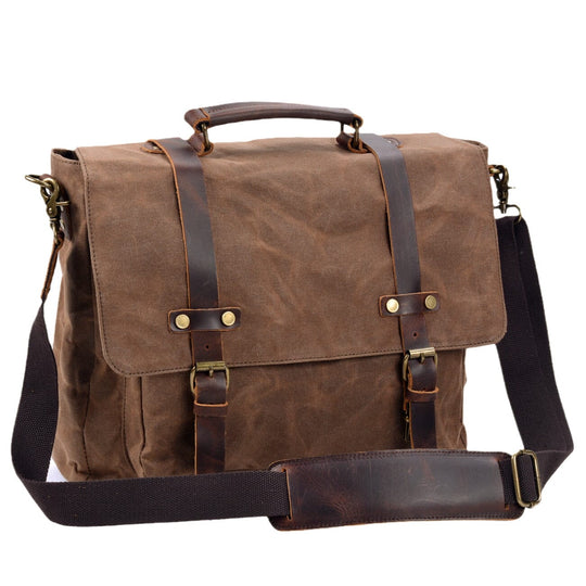 Ruth - Timeless Statement Leather Messenger Bag