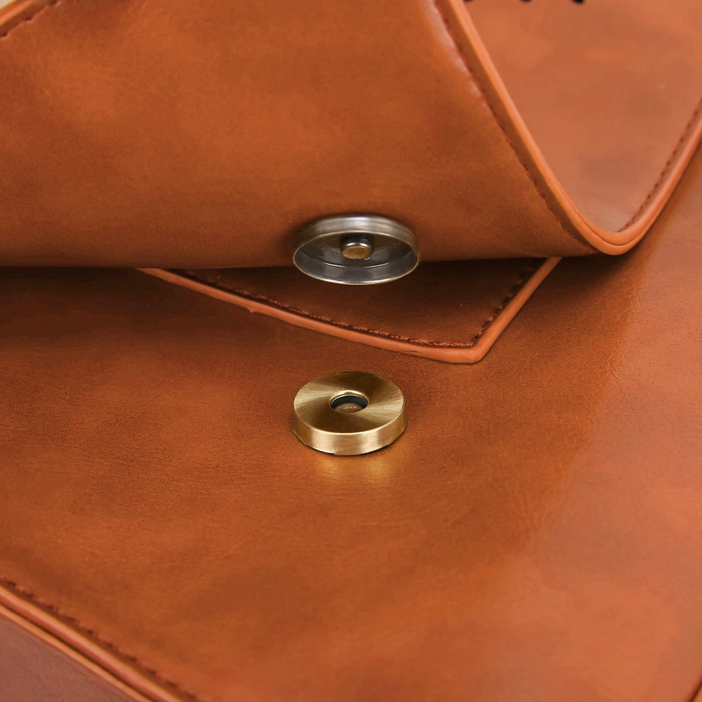 Esther - Elegant Modernist Leather Satchel