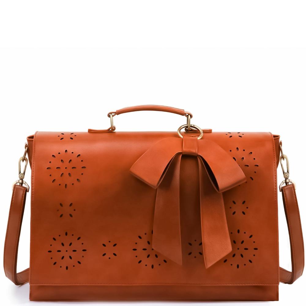 Esther - Elegant Modernist Leather Satchel