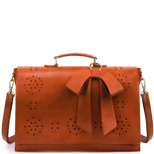 Esther - Elegant Modernist Leather Satchel