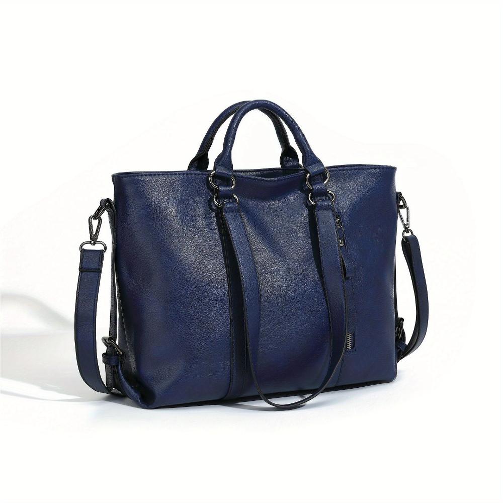 Doris - Classic Elegance Leather Tote Bag