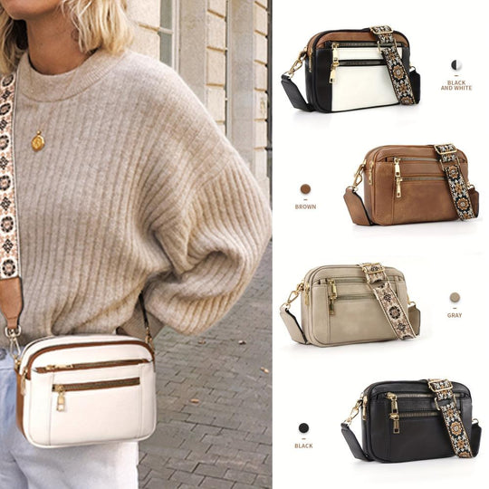 Peyton - Luxe Statement Leather Crossbody Bag